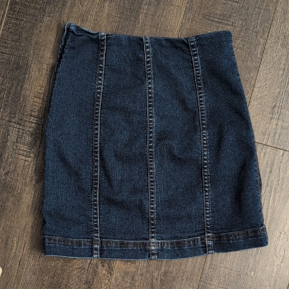 Free People Denim Skirt